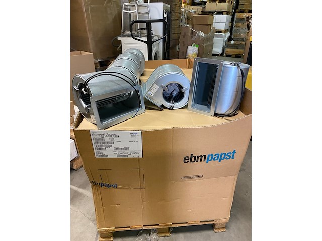 Ca. 20x stuks slakkenhuis ventilatoren ebm papst, d3g133-bf03-02 - afbeelding 1 van  6