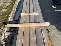 Ca. 20x thermo vuren shiplap, 18x140mm, lengte 7/300cm, 13/390cm - afbeelding 1 van  2