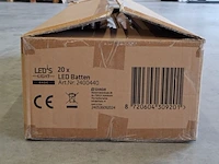Ca. 20x tl armatuur, led | 120 cm - afbeelding 4 van  4