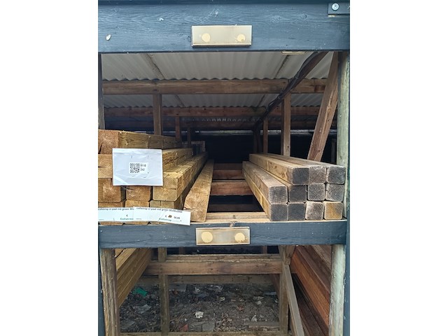 Ca. 20x tuinpalen - afbeelding 1 van  4