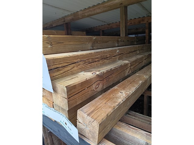 Ca. 20x tuinpalen - afbeelding 3 van  4