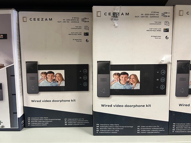 Ca. 20x video deurintercom, ceezam - afbeelding 2 van  4