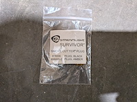 Ca. 20x zaklamp, streamlight, survivor led, incl. batterijhouders en filters - afbeelding 2 van  13