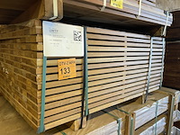 Ca. 210x guyana ipé planken geschaafd, 25x70mm, lengte 125cm - afbeelding 4 van  4