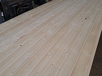 Ca. 213x vuren saunaschrootjes, 1,6 x 9,5 x 450 cm - afbeelding 5 van  7