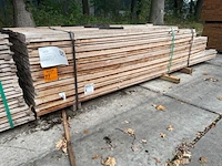 Ca. 216x angelim pedra beschoeiingsplanken, 20x100mm, lengte 22/200cm, 57/250cm, 89/300cm, 48/350cm - afbeelding 3 van  3