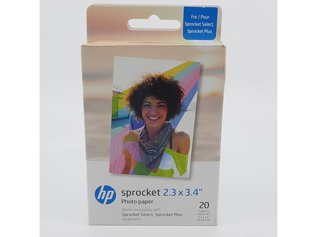 Ca. 216x verpakking fotopapier, hp, sprocket 2.3x3.4'' - afbeelding 1 van  3