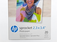 Ca. 216x verpakking fotopapier, hp, sprocket 2.3x3.4'' - afbeelding 2 van  3