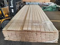 Ca. 216x vuren saunaschrootjes, 1,6 x 9,5 x 420 cm - afbeelding 2 van  6