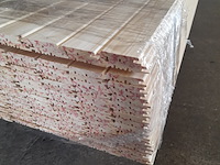 Ca. 216x vuren saunaschrootjes, 1,6 x 9,5 x 420 cm - afbeelding 3 van  6