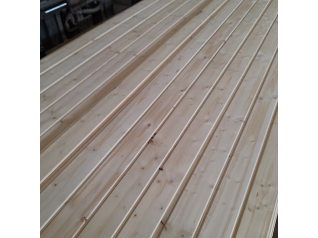 Ca. 216x vuren saunaschrootjes, 1,6 x 9,5 x 420 cm - afbeelding 4 van  6