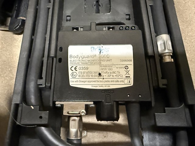 Ca. 21x ademluchttoestel, dräger, pss 7000 bodyguard & pss90 - afbeelding 2 van  14