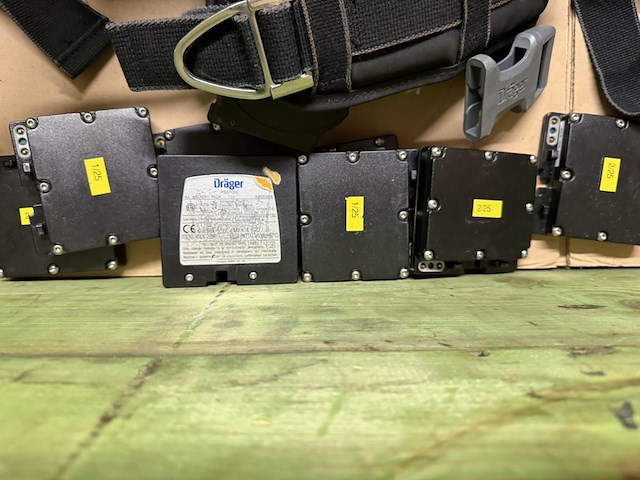 Ca. 21x ademluchttoestel, dräger, pss 7000 bodyguard & pss90 - afbeelding 5 van  14