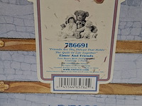 Ca. 21x beeldje, cherished teddies, friends are the thread that hold the quilt of life together - afbeelding 5 van  5