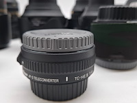 Ca. 21x camera lens, nikon, o.a. af-s nikkor 24-120mm 1:4 g ed vr - afbeelding 1 van  10