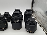 Ca. 21x camera lens, nikon, o.a. af-s nikkor 24-120mm 1:4 g ed vr - afbeelding 5 van  10