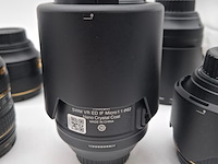 Ca. 21x camera lens, nikon, o.a. af-s nikkor 24-120mm 1:4 g ed vr - afbeelding 6 van  10