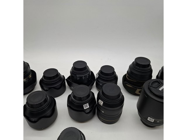 Ca. 21x camera lens, nikon, o.a. af-s nikkor 24-120mm 1:4 g ed vr - afbeelding 9 van  10
