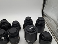 Ca. 21x camera lens, nikon, o.a. af-s nikkor 24-120mm 1:4 g ed vr - afbeelding 10 van  10