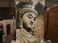 Ca. 21x canvas schilderij buddha 60x90 - afbeelding 1 van  4