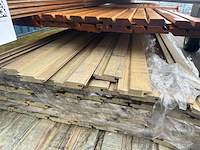 Ca. 21x douglas dubbele rhombus, 25x137mm, lengte 7/300cm, 14/400cm - afbeelding 3 van  3