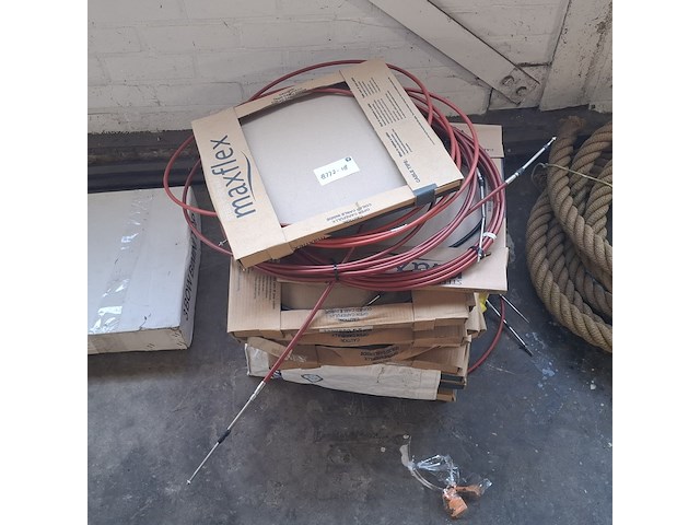 Ca. 21x gas- en schakel kabels, morse kabels, maxflex - afbeelding 2 van  7