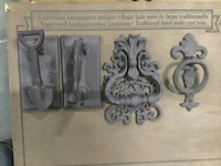 Ca. 21x gietijzeren deurklink, ladehandgreep, kastgreep, esschert design - afbeelding 6 van  9