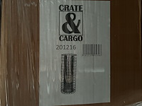 Ca. 21x hanglamp/lampenkap metaal crate & cargo - afbeelding 4 van  4