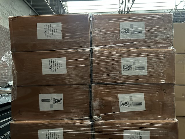 Ca. 21x hanglamp/lampenkap metaal crate & cargo - afbeelding 2 van  4