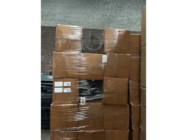 Ca. 21x hanglamp/lampenkap metaal crate & cargo - afbeelding 1 van  4