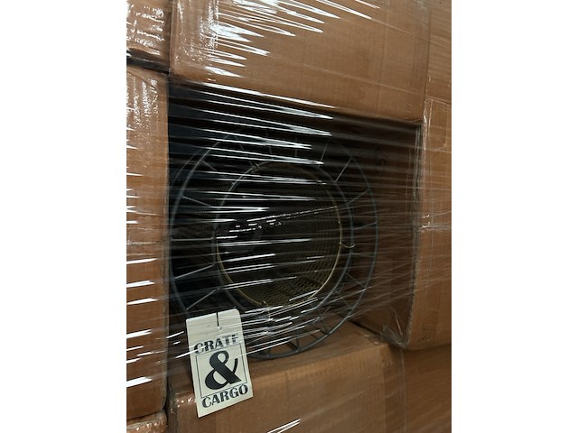 Ca. 21x hanglamp/lampenkap metaal crate & cargo - afbeelding 2 van  4