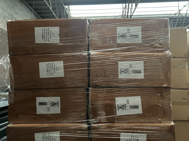 Ca. 21x hanglamp/lampenkap metaal crate & cargo - afbeelding 3 van  4