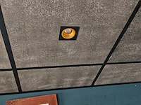 Ca. 21x inbouw spots, goud/zwart