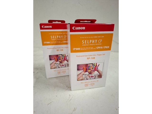 Ca 21x inkt- en papierset canon, rp-108 - afbeelding 1 van  4