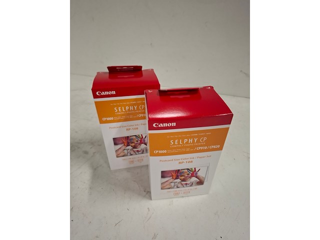 Ca 21x inkt- en papierset canon, rp-108 - afbeelding 2 van  4