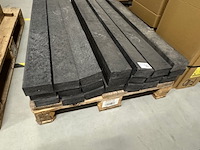 Ca. 21x kunststof balk, zwart - afbeelding 1 van  2