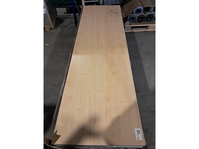 Ca. 21x meubel hout/-plaat, licht grijs en ahorn - afbeelding 2 van  4