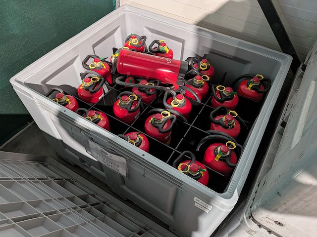 Ca. 21x poederbrandblusser, gloria, abc 6 kg - afbeelding 5 van  5