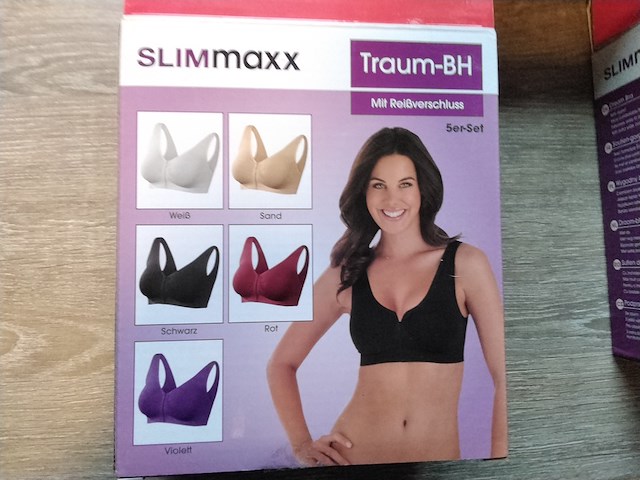 Ca. 21x sport/droom bh's, slimmaxx, diverse kleuren - afbeelding 4 van  4