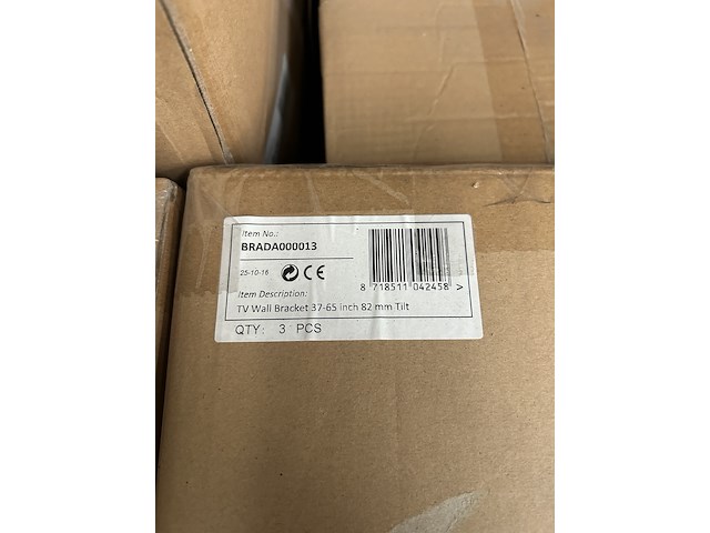 Ca. 21x tv wandbeugel 37-65" kantelbaar, sam creative, brada000013 - afbeelding 3 van  3