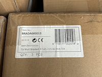 Ca. 21x tv wandbeugel 37-65" kantelbaar, sam creative, brada000013 - afbeelding 3 van  3