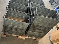 Ca. 21x vintage magazijnbakjes, schafer - afbeelding 5 van  5