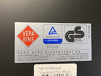 Ca. 21x vlam dovende afvalbakken 15 liter rond - afbeelding 5 van  5