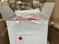 Ca. 2200x boardmarker medium round rood sam creative - afbeelding 2 van  4
