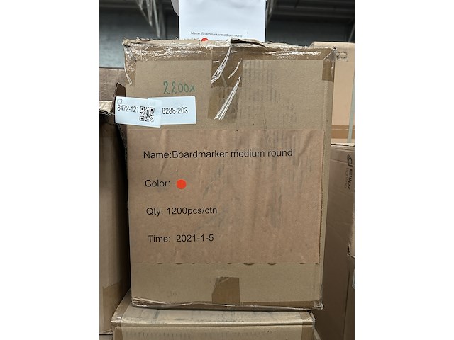 Ca. 2200x boardmarker medium round rood sam creative - afbeelding 4 van  4