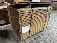 Ca. 220x guyana ipé planken geschaafd, 25x90mm, lengte 100cm - afbeelding 4 van  4