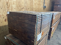 Ca. 220x guyana ipé planken geschaafd, 25x90mm, lengte 100cm - afbeelding 4 van  4