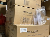 Ca. 2240x fingerfood - amuseschaaltjes, transparant - afbeelding 1 van  4