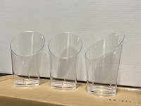 Ca. 2240x fingerfood - amuseschaaltjes, transparant - afbeelding 2 van  4