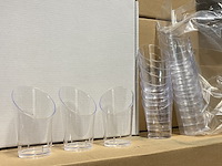 Ca. 2240x fingerfood - amuseschaaltjes, transparant - afbeelding 3 van  4